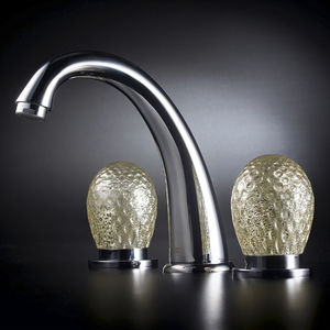 double-handle washbasin mixer tap
