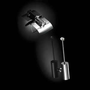 metal toilet brush
