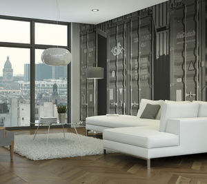 industrial style wallpaper