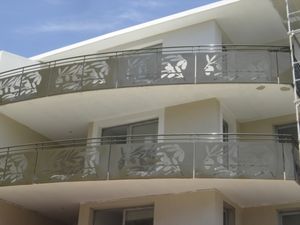 metal railing