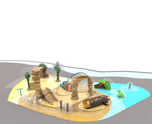 water park water play feature