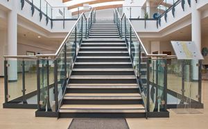 straight staircase