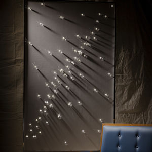 contemporary wall light / crystal / LED / custom