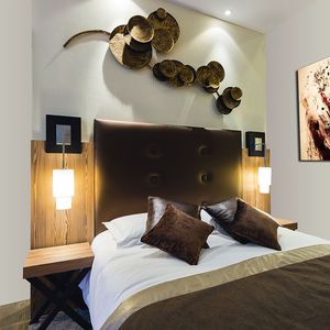 double bed headboard