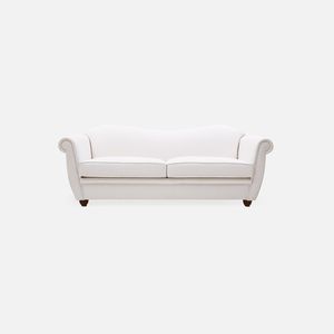 traditional sofa / fabric / for hotel / 3-seater