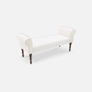 traditional upholstered bench