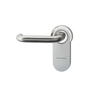 door handle / metal / contemporary / with lock