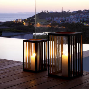 steel lantern