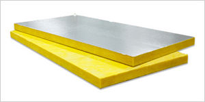 thermal-acoustic insulation / fiberglass / for curtain walls / interior