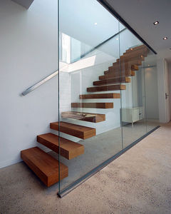 straight staircase