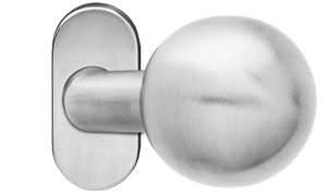 Door handle - NARROW BACK PLATE ELRM27 - Karcher Design - stainless ...