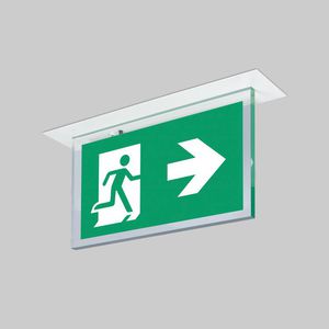 recessed ceiling emergency light