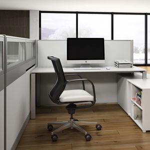 floor-mounted office divider