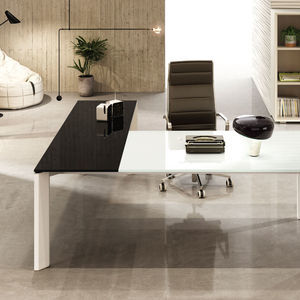 commercial desk and storage set