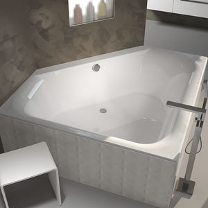 corner bathtub / acrylic / whirlpool