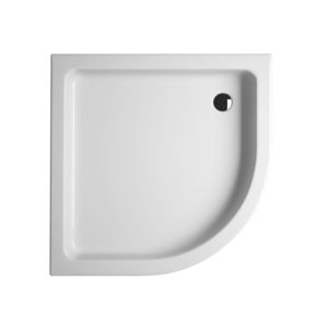corner shower base / raised / acrylic