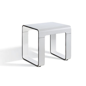 contemporary bench / steel / HPL