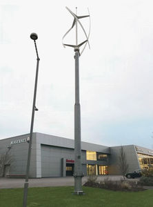 vertical-axis wind turbine