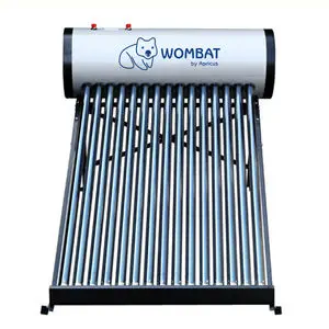 Solar storage water heater - PV-ETC20-200 - APRICUS - integrated /  horizontal / residential