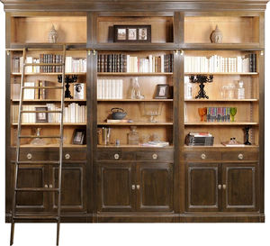traditional bookcase / wooden