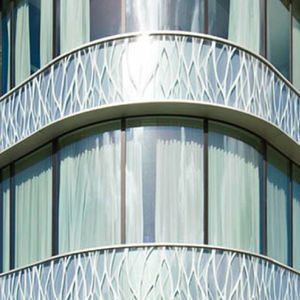 tempered glass panel