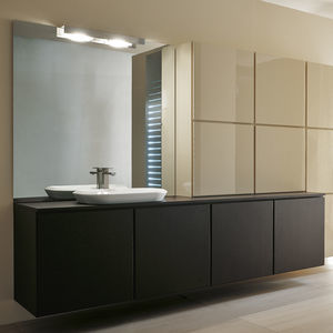 double washbasin cabinet