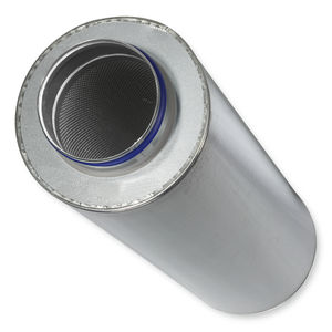 sheet metal ventilation aperture silencer