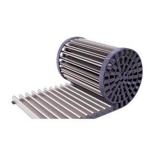 aluminum ventilation grill / linear / for raised floors