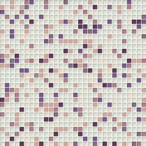 indoor mosaic tile / wall / glass / square