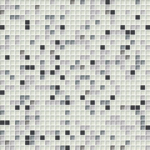 indoor mosaic tile / wall / glass / square