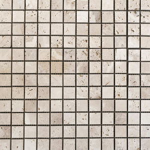indoor mosaic tile / wall / floor / travertine