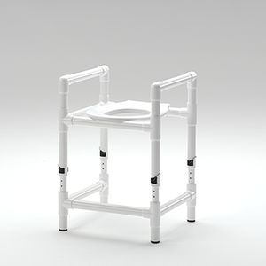 plastic shower stool