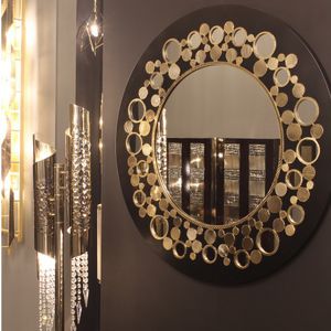 wall-mounted mirror