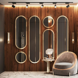 wall-mounted mirror