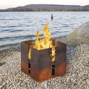 wood-burning fire pit