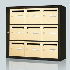 wall-mounted mailbox 1