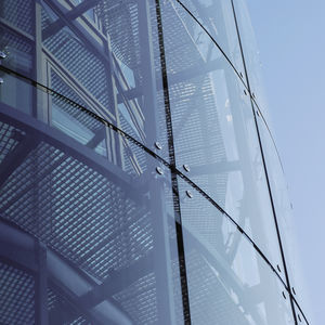 glass facade fastening system