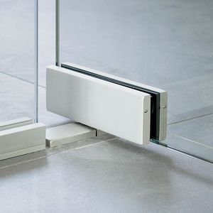 glass door hinge