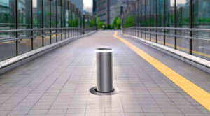 access control bollard