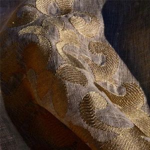 upholstery fabric / patterned / embroidered
