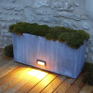 zinc planter