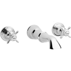 double-handle washbasin mixer tap
