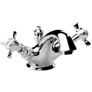 double-handle washbasin mixer tap