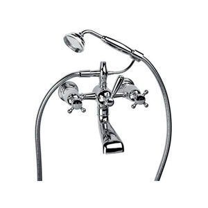 double-handle shower mixer tap