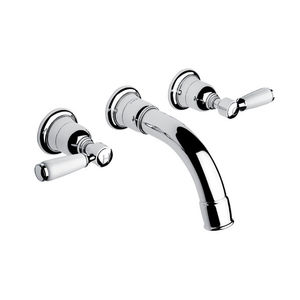 double-handle washbasin mixer tap