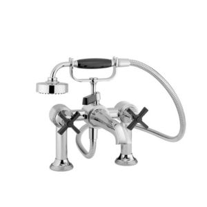 double-handle shower mixer tap