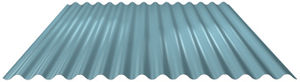 corrugated sheet metal