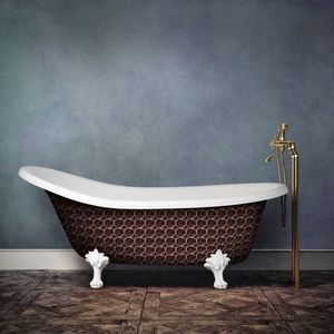 oval bathtub