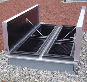 glass smoke vent