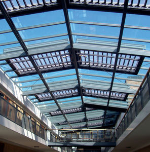 glass smoke vent